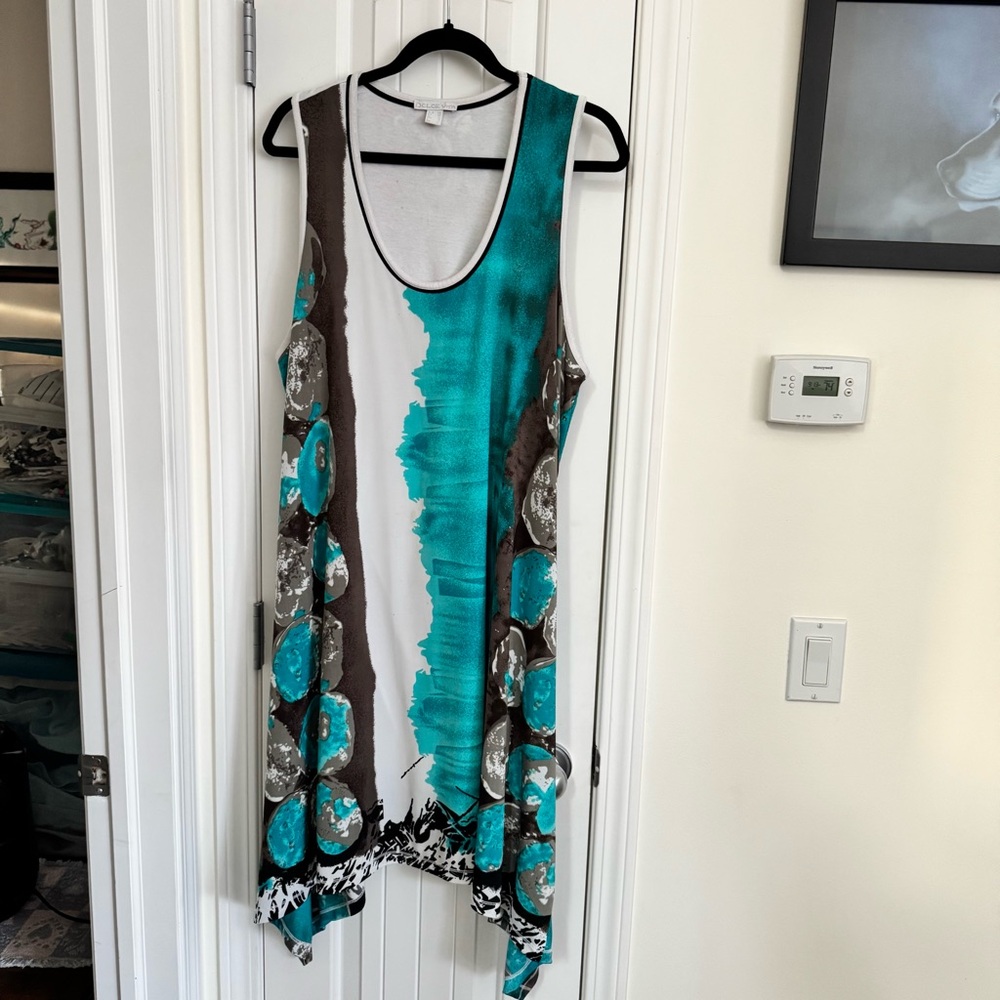 Dolce Vita White & Brown Top
